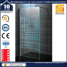 Australia Standard Blue Cross Line Shower Glass Doors